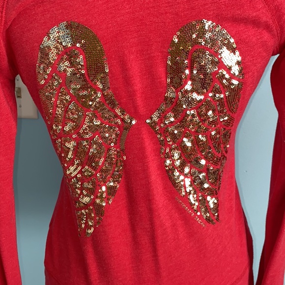 Victoria’s Secret Zip Up Angel Wing Sweater - Picture 5 of 5